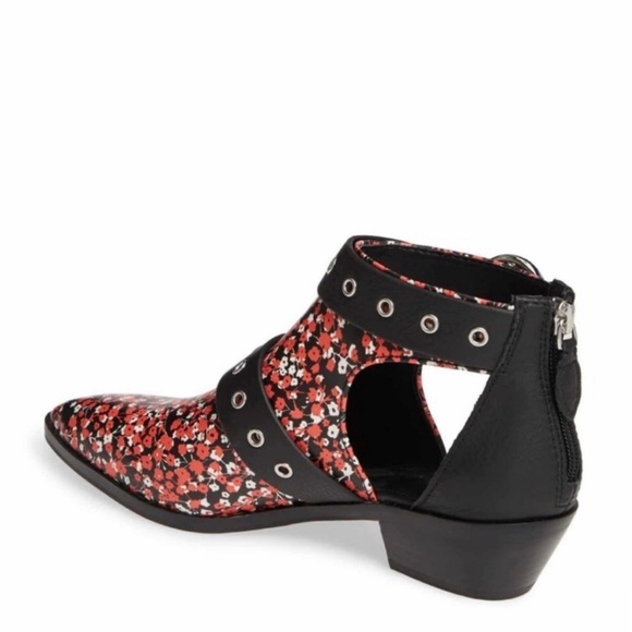 Rebecca Minkoff Kianna Floral Ankle Booties New - Picture 2 of 15